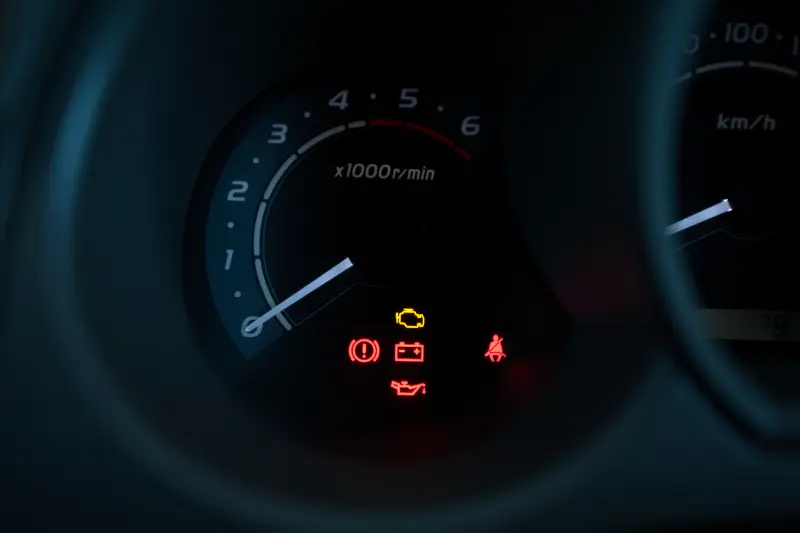 Most Common Warning Lights - MOT Failure
